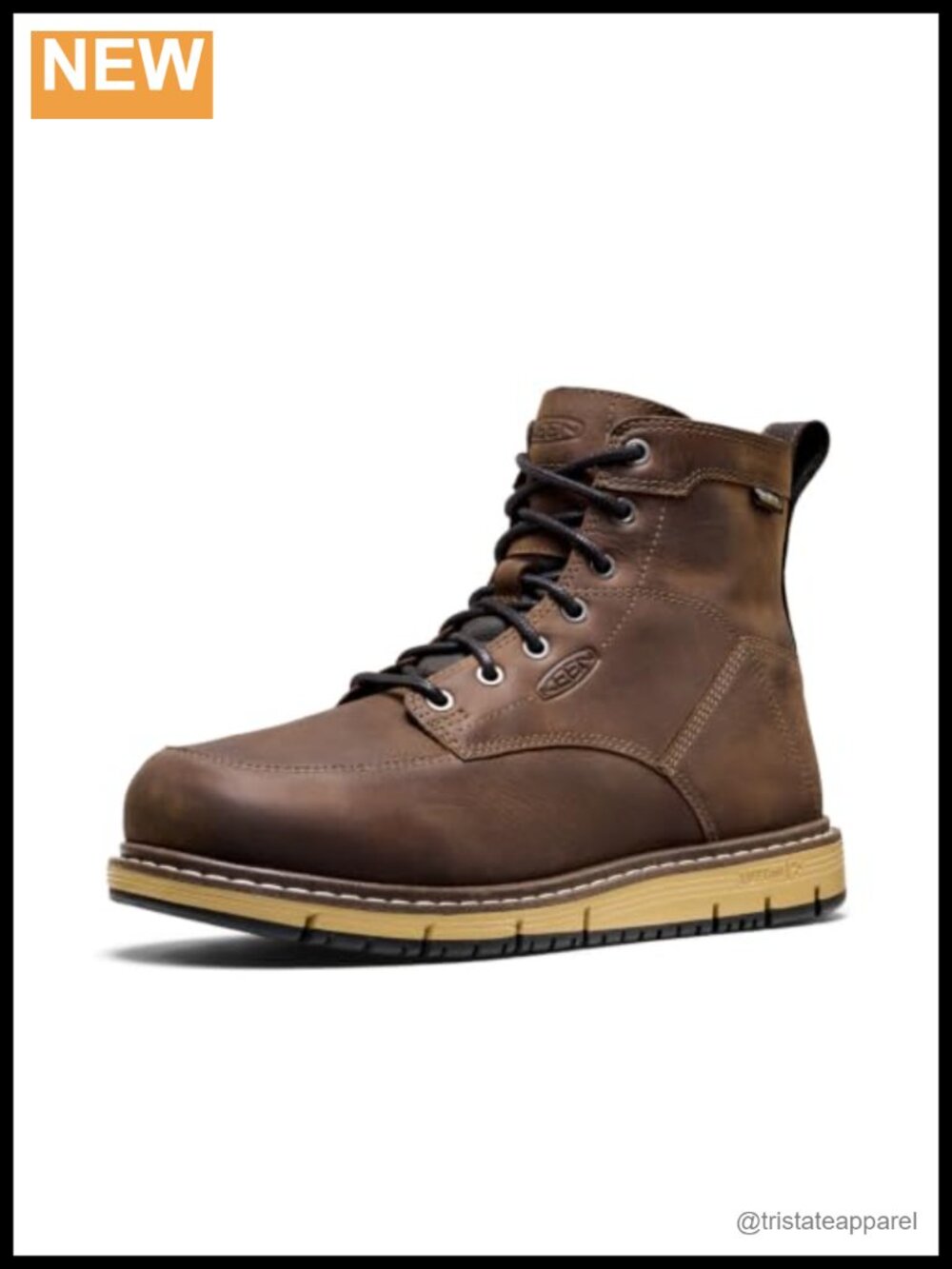 Keen Utility Men's San Jose 6" Alloy Toe Waterproof Wedge Work Boots